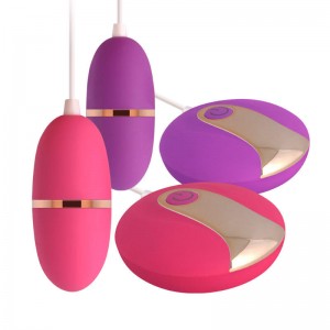 Mini Electric Silicone Waterproof Wearable G Spot Clitoral Vibrators Jump Egg for Lady