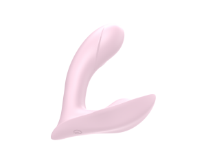 Waterproof Pink Wearable Panty Vibrators for G-Spot Clit Anal Stimulation