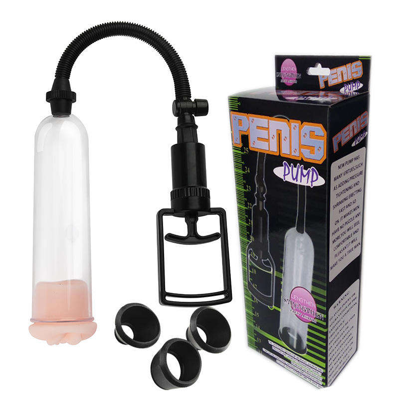 Competitive Price for Adult Sex Toy - Penis Pump Enlargement vacuum Pump Penis Enlarge for Men Masturbator  – Dreamsex